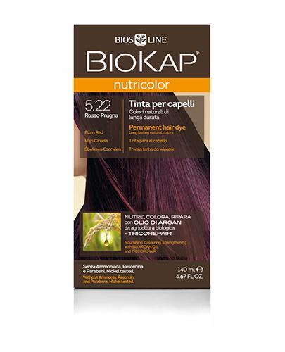  BioKap Nutricolor Farba do włosów 5.22 Śliwkowa Czerwień - 140 ml - cena, opinie, właściwości - Apteka internetowa Melissa  