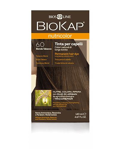  BioKap Nutricolor Farba do włosów 6.0 Tytoniowy Blond - 140 ml - Apteka internetowa Melissa  