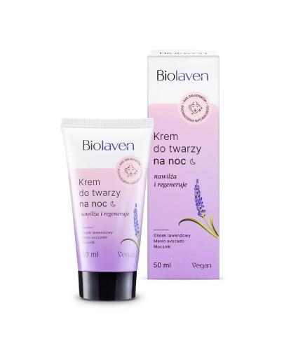 BIOLAVEN ORGANIC Krem do twarzy na noc - 50 ml - Apteka internetowa Melissa