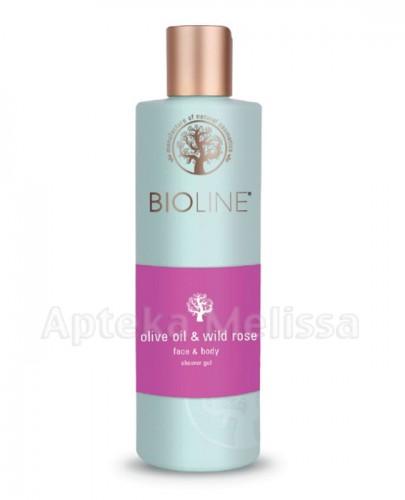  BIOLINE Żel pod prysznic olive oil & wild rose - 250 ml - Apteka internetowa Melissa  