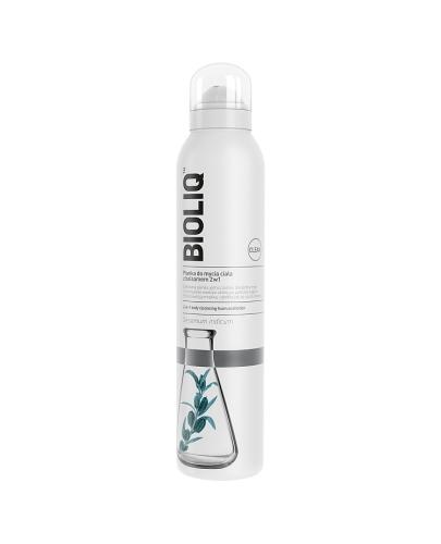 BIOLIQ CLEAN Pianka do mycia ciała z balsamem 2w1 - 240 ml - Apteka internetowa Melissa