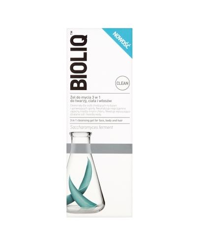 BIOLIQ CLEAN Żel do mycia 3w1 do twarzy,ciała i włosów - 180 ml Data ważności: 2018.07.30 - Apteka internetowa Melissa
