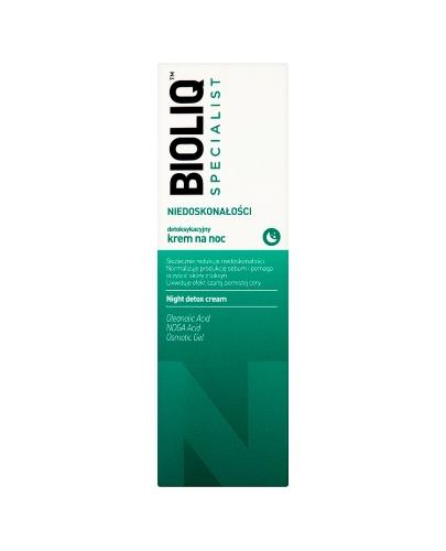 BIOLIQ SPECIALIST NIEDOSKONAŁOŚCI Krem detoksykacyjny na noc - 30 ml - Apteka internetowa Melissa