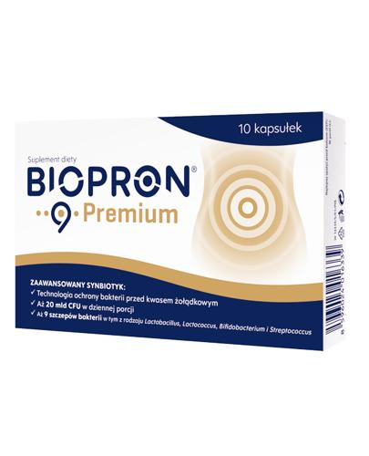  BIOPRON 9 PREMIUM - 10 kaps. - równowaga mikroflory jelitowej - cena, dawkowanie, opinie  - Apteka internetowa Melissa  
