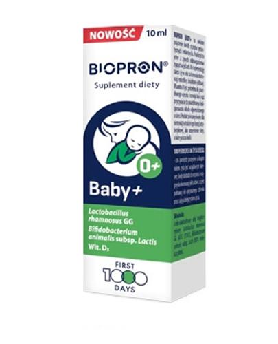  BIOPRON BABY 0+ - 10 ml - cena, dawkowanie, opinie  - Apteka internetowa Melissa  
