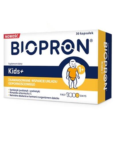  BIOPRON KIDS+ - 30 kaps - Probiotyk - ceny, opinie, dawkowanie - Apteka internetowa Melissa  
