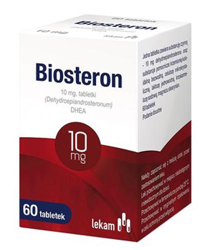  BIOSTERON 10 mg - 60 tabl. W niedoborach dehydroepiandrosteronu (DHEA). - Apteka internetowa Melissa  