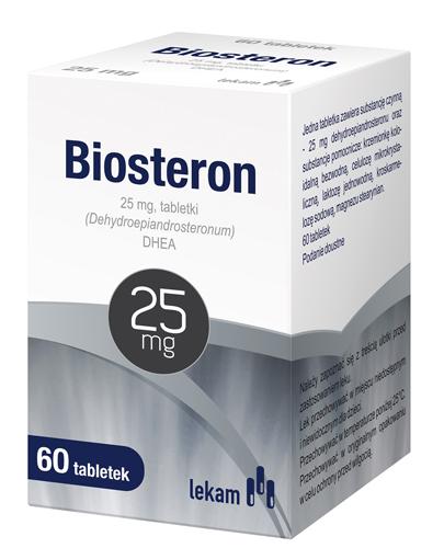  BIOSTERON 25 mg, 60 tabletek w niedoborach dehydroepiandrosteronu (DHEA) - Apteka internetowa Melissa  