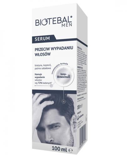  BIOTEBAL MEN Serum przeciw wypadaniu włosów dla mężczyzn - 100 ml - cena, opinie, wskazania - Apteka internetowa Melissa  