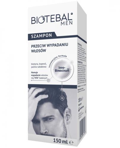  BIOTEBAL MEN Szampon przeciw wypadaniu włosów - 150 ml - cena, opinie, właściwości - Apteka internetowa Melissa  