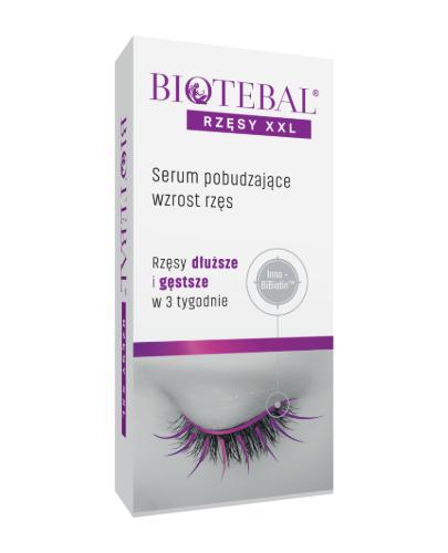  BIOTEBAL RZĘSY XXL Serum - 3 ml - zagęszcza i wydłuża rzęsy - cena, opinie, stosowanie - Apteka internetowa Melissa  