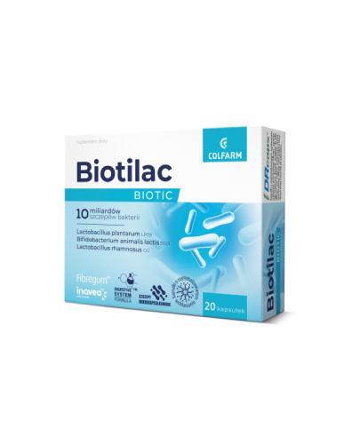 Biotilac Biotic, 20 kapsułek - Apteka internetowa Melissa  