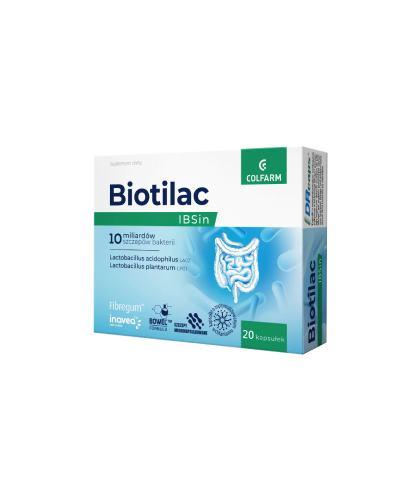  Biotilac IBSin, 20 kapsułek - Apteka internetowa Melissa  
