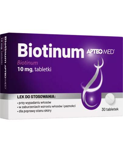  Biotinum Apteo Med 30 tabletek - Apteka internetowa Melissa  