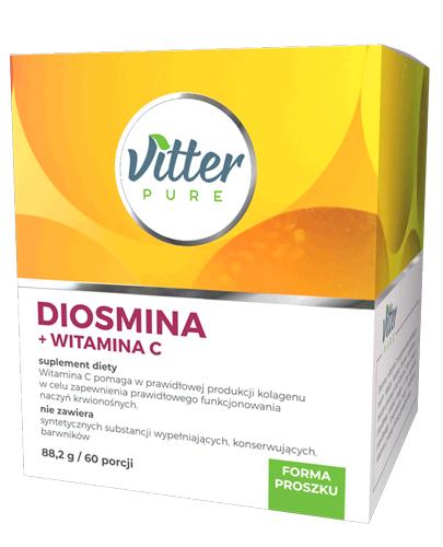  Diosmina + Witamina C VITTER PURE - 88,2 g  - Apteka internetowa Melissa  
