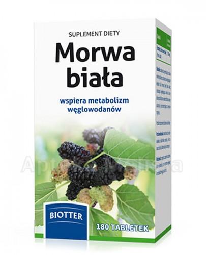 Morwa Biała BIOTTER - 180 tabl. - Apteka internetowa Melissa