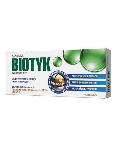 BIOTYK 400 mg - 10 kaps. - Apteka internetowa Melissa