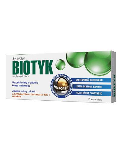  BIOTYK 400 mg - 10 kaps. - ważny do 2024-06-30  