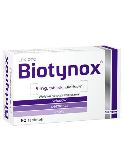 BIOTYNOX - 60 tabl. - cena, dawkowanie, opinie - Apteka internetowa Melissa