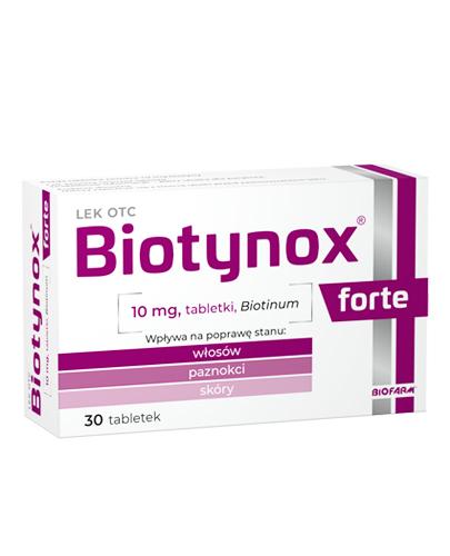BIOTYNOX FORTE - 30 tabl. - cena, dawkowanie, opinie - Apteka internetowa Melissa