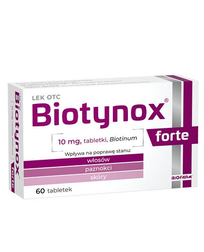  Biotynox Forte na skórę, włosy i paznokcie, 60 tabletek - Apteka internetowa Melissa  