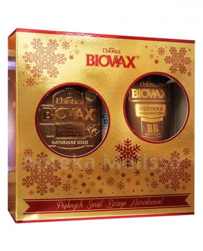  BIOVAX NATURALNE OLEJE Intensywnie regenerujący szampon - 200 ml + BB Odżywka - 200 ml - Apteka internetowa Melissa  