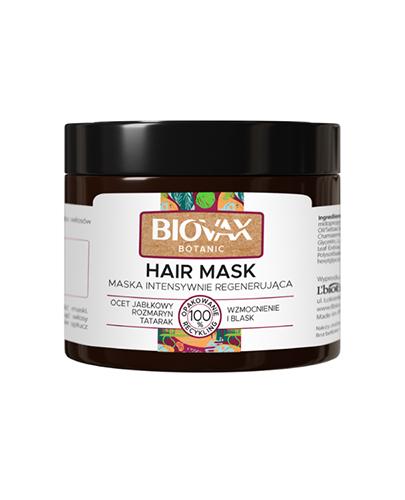  Biovax Botanic Hair Mask Maska intensywnie regenerująca Ocet jabłkowy, rozmaryn - 250 ml - cena, opinie, właściwości - Apteka internetowa Melissa  
