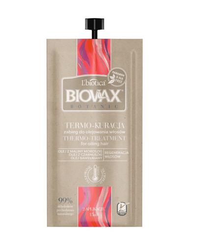  BIOVAX BOTANIC Termo-Kuracja zabieg do olejowania włosów, 15 ml  - Apteka internetowa Melissa  