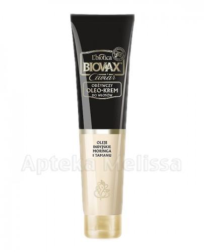 BIOVAX CAVIAR Odżywczy oleokrem do włosów z olejami indyjskimi moringa i tamanu - 125 ml - Apteka internetowa Melissa