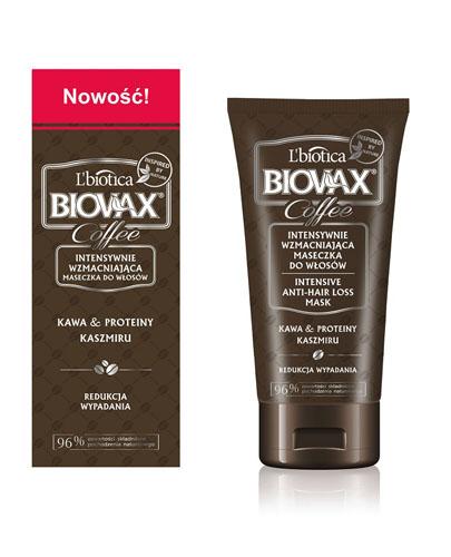 BIOVAX COFFEE Intensywnie wzmacniająca maseczka do włosów - 150 ml - cena, opinie, właściwości - Drogeria Melissa