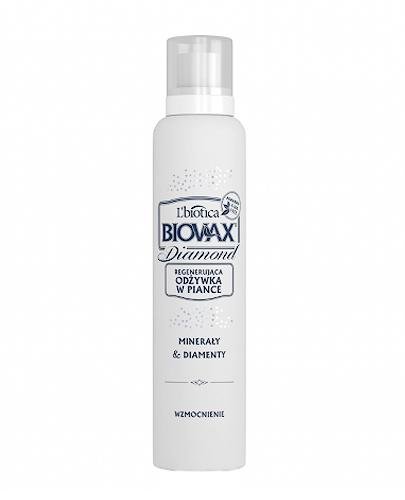 BIOVAX DIAMOND Regenerująca odżywka w piance WZMOCNIENIE - 150 ml - Apteka internetowa Melissa