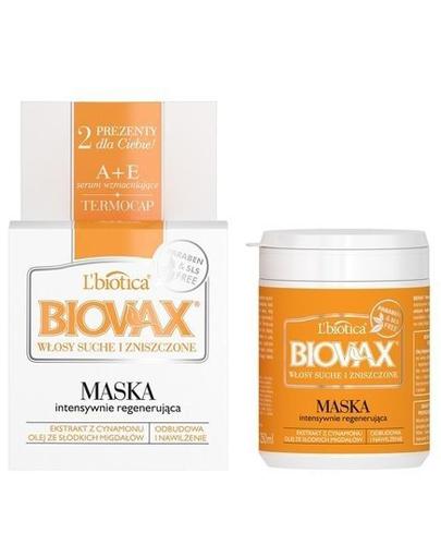 BIOVAX DO WŁOSÓW SUCHYCH I ZNISZCZONYCH Intensywnie regenerująca maseczka - 250 ml - Apteka internetowa Melissa