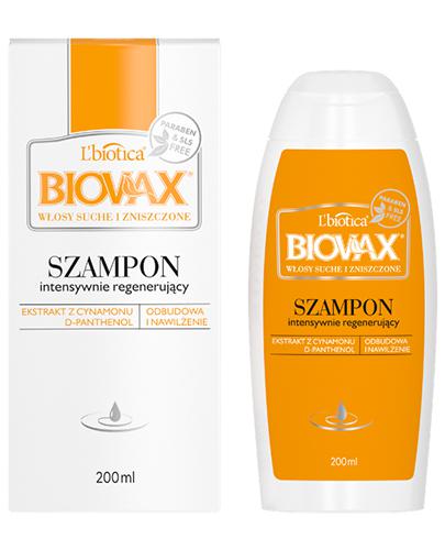 BIOVAX DO WŁOSÓW SUCHYCH I ZNISZCZONYCH szampon - 200 ml - Apteka internetowa Melissa