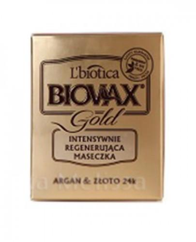  BIOVAX GLAMOUR GOLD Intensywnie regenerująca maseczka do włosów - 125 ml  - Apteka internetowa Melissa  