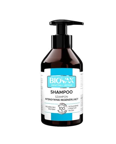  BIOVAX Intensywnie regenerujący szampon z kreatyną i jedwabiem - 200 ml  - Apteka internetowa Melissa  