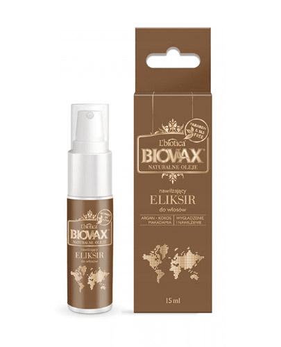 Biovax Naturalne Oleje Nawilżający eliksir do włosów - 15 ml - cena, opinie, właściwości 