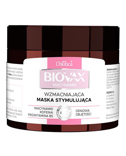  Biovax Nicynamid Wzmacniająca Maska stymulująca, 250 ml - Apteka internetowa Melissa  