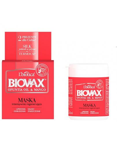  BIOVAX OPUNTIA OIL & MANGO Maska intensywnie regenerująca - 250 ml - Apteka internetowa Melissa  