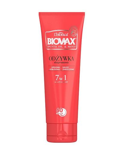  BIOVAX OPUNTIA OIL & MANGO Odżywka ekspresowa 7w1 Beauty Benefit - 200 ml - Apteka internetowa Melissa  