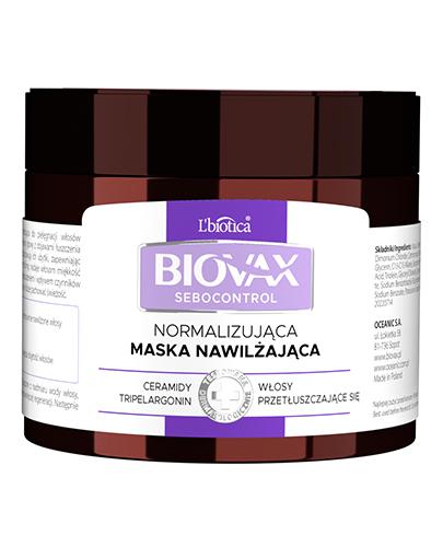 Biovax Sebocontrol Normalizująca Maska seboregulująca, 250 ml - Apteka internetowa Melissa