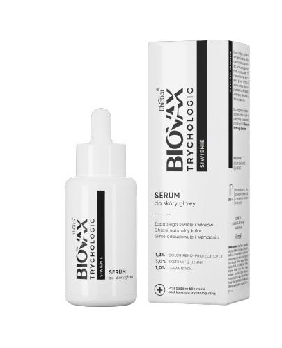 Biovax Trychologic Serum do skóry głowy siwienie, 50 ml