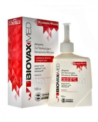  BIOVAXMED Aktywny żel stymulujący odrastanie włosów - 100 ml  - Apteka internetowa Melissa  