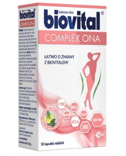  Biovital Complex ONA, 30 kaps. + Biovital Complex ONA, 30 kaps. - Apteka internetowa Melissa  