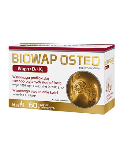 BIOWAP OSTEO D3+K2 - 60 tabl. - Apteka internetowa Melissa