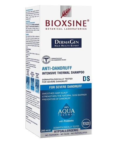  BIOXSINE DERMAGEN AQUA THERMAL Hipoalergiczny szampon przeciwłupieżowy z łojotokowym zapalaniem skóry - 200 ml - cena, opinie, stosowanie - Apteka internetowa Melissa  