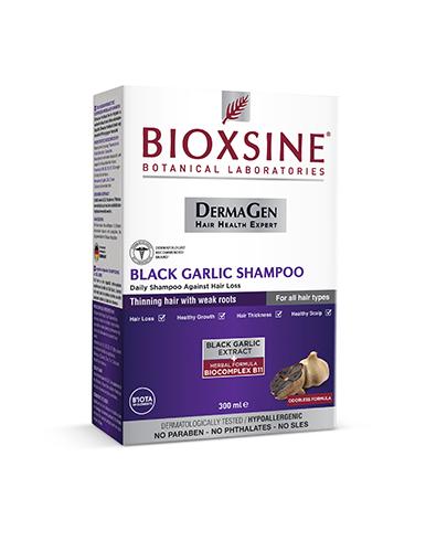 Bioxsine Dermagen Szampon z czarnego czosnku przeciw wypadaniu włosów - 300 ml - cena, opinie, właściwości - Apteka internetowa Melissa