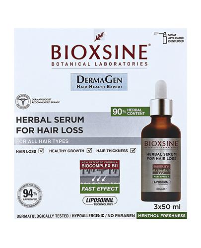  BIOXSINE DG Serum przeciw wypadaniu włosów - 3 x 50 ml - cena, opinie, wskazania - Apteka internetowa Melissa  