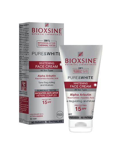  Bioxsine Pure & White Wybielający Krem do twarzy, 50 ml, cena, wskazania, opinie - Apteka internetowa Melissa  
