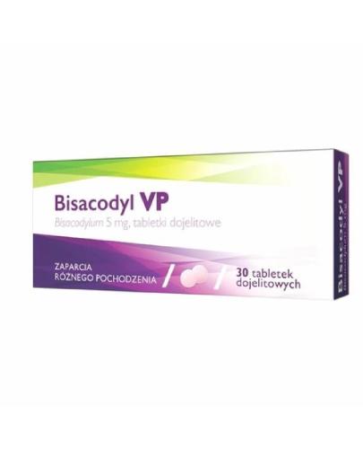  Bisacodyl VP 5 mg, 30 tabletek dojelitowych - Apteka internetowa Melissa  