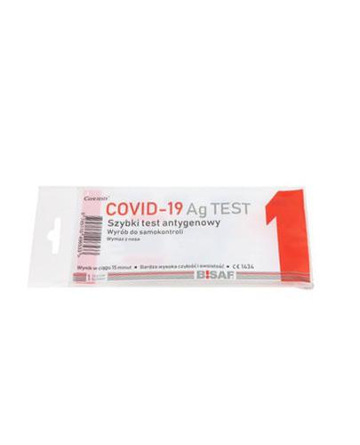  Bisaf Test antygenowy COVID-19 Ag, 1 szt., cena, opinie, stosowanie - Apteka internetowa Melissa  
